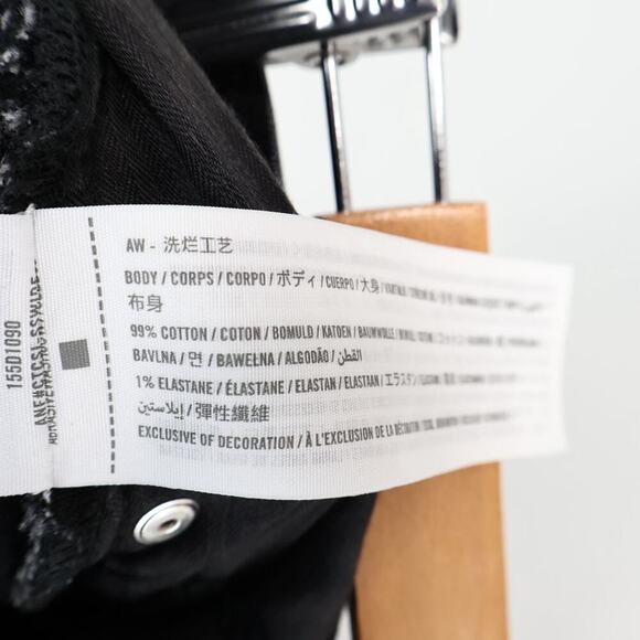 Abercrombie & Fitch Curve Love 90's Slim Straight Ultra High Rise Jean Size 30 - Picture 6 of 7